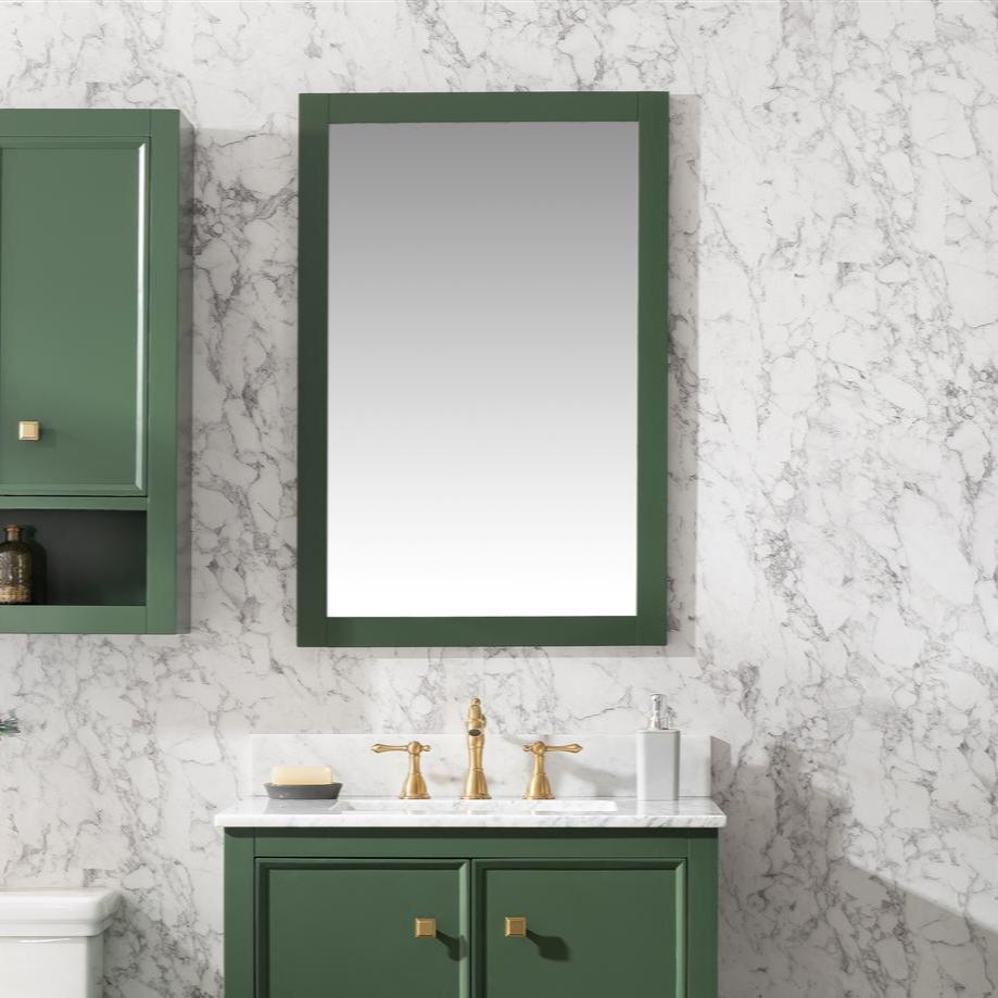 24" x 36" VOGUE GREEN MIRROR