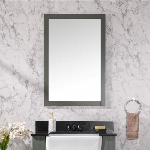 24" x 36" PEWTER GREEN MIRROR