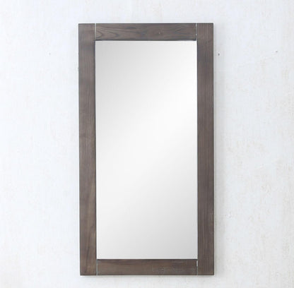 16" WEATHERED GRAY MIRROR