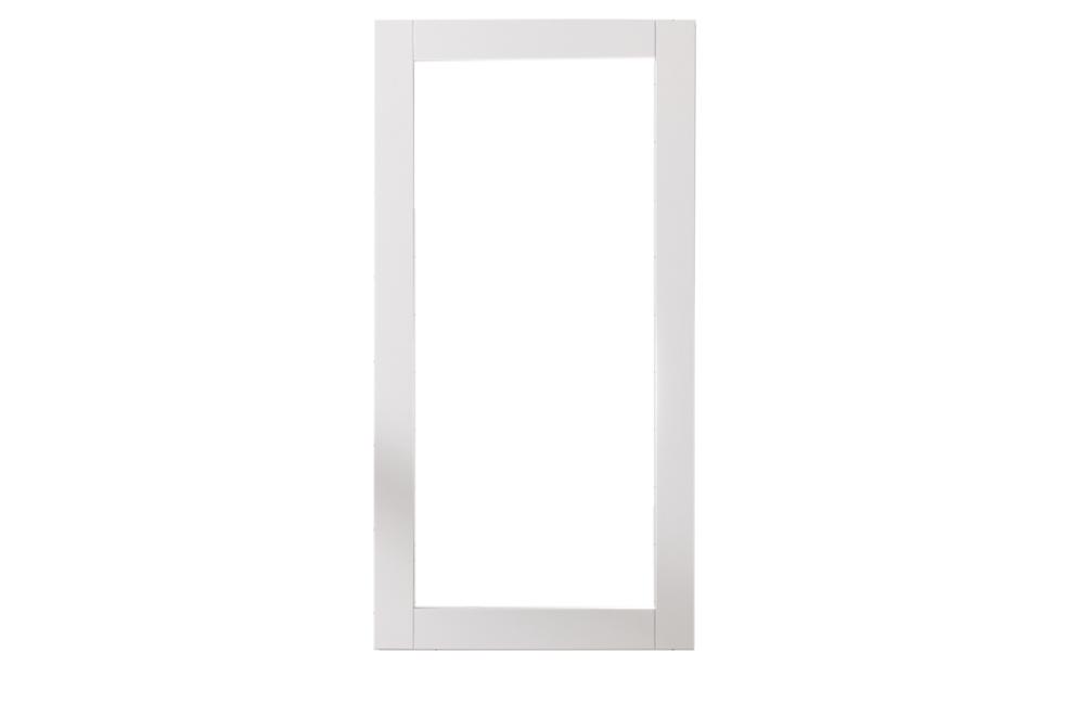 16" WHITE MIRROR