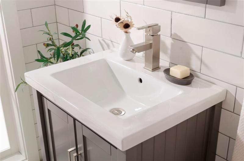 24" KD GRAY SINK VANITY