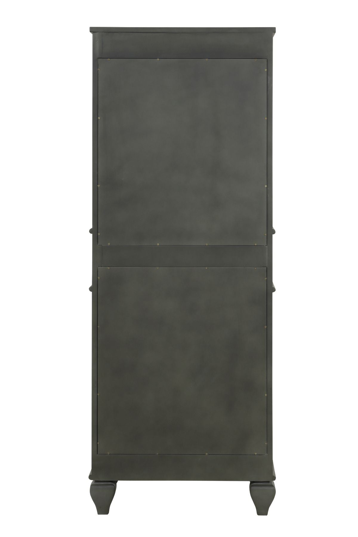 Winston 64" H X 24" W Linen Tower in Antique Gray