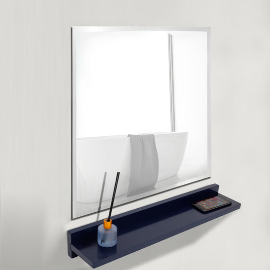 23.5" Wireless Charging Shelf and Frameless Mirror Set