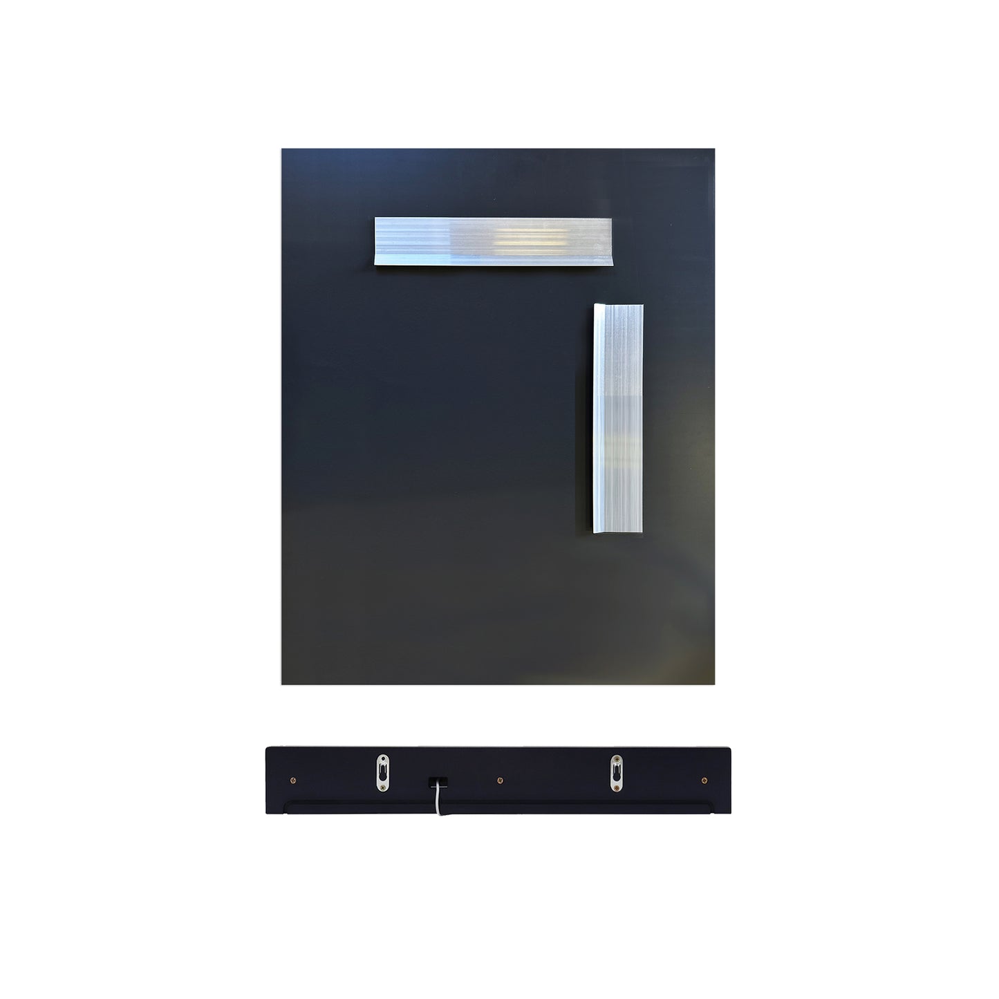 23.5" Wireless Charging Shelf and Frameless Mirror Set