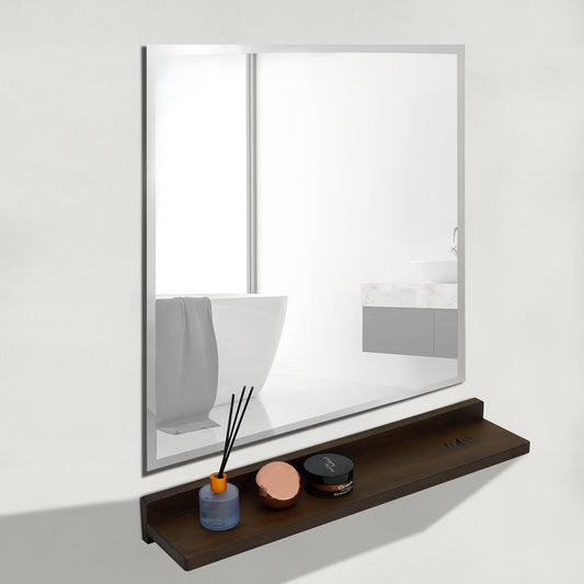 23.5" Wireless Charging Shelf and Frameless Mirror Set