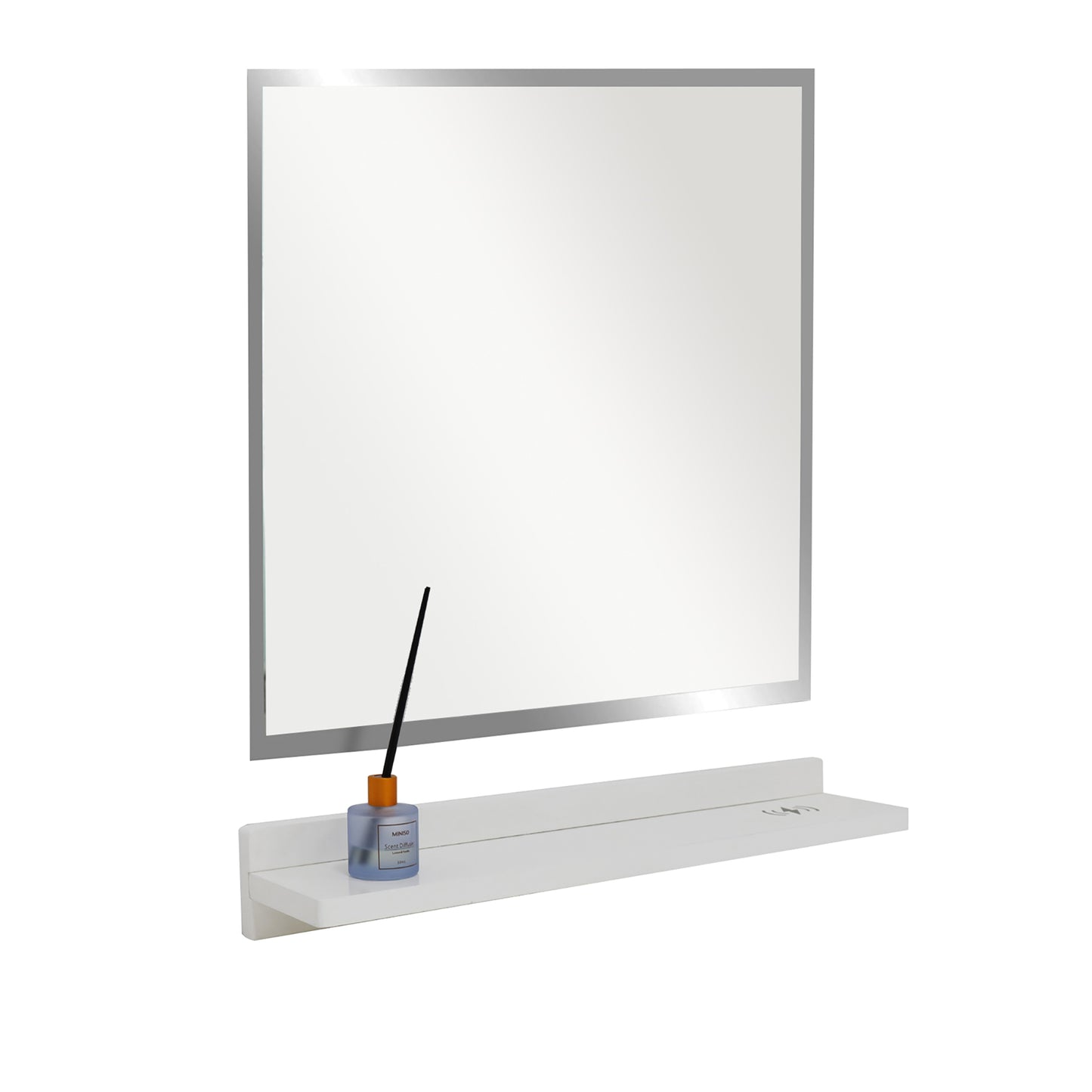 23.5" Wireless Charging Shelf and Frameless Mirror Set