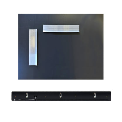 35" Wireless Charging Shelf and Frameless Mirror Set