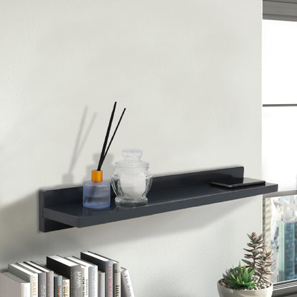 35" Wireless Charging Shelf and Frameless Mirror Set