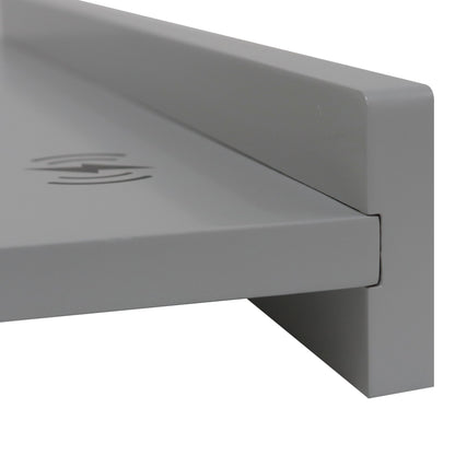 35" Wireless Charging Shelf and Frameless Mirror Set