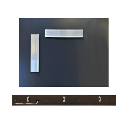 35" Wireless Charging Shelf and Frameless Mirror Set