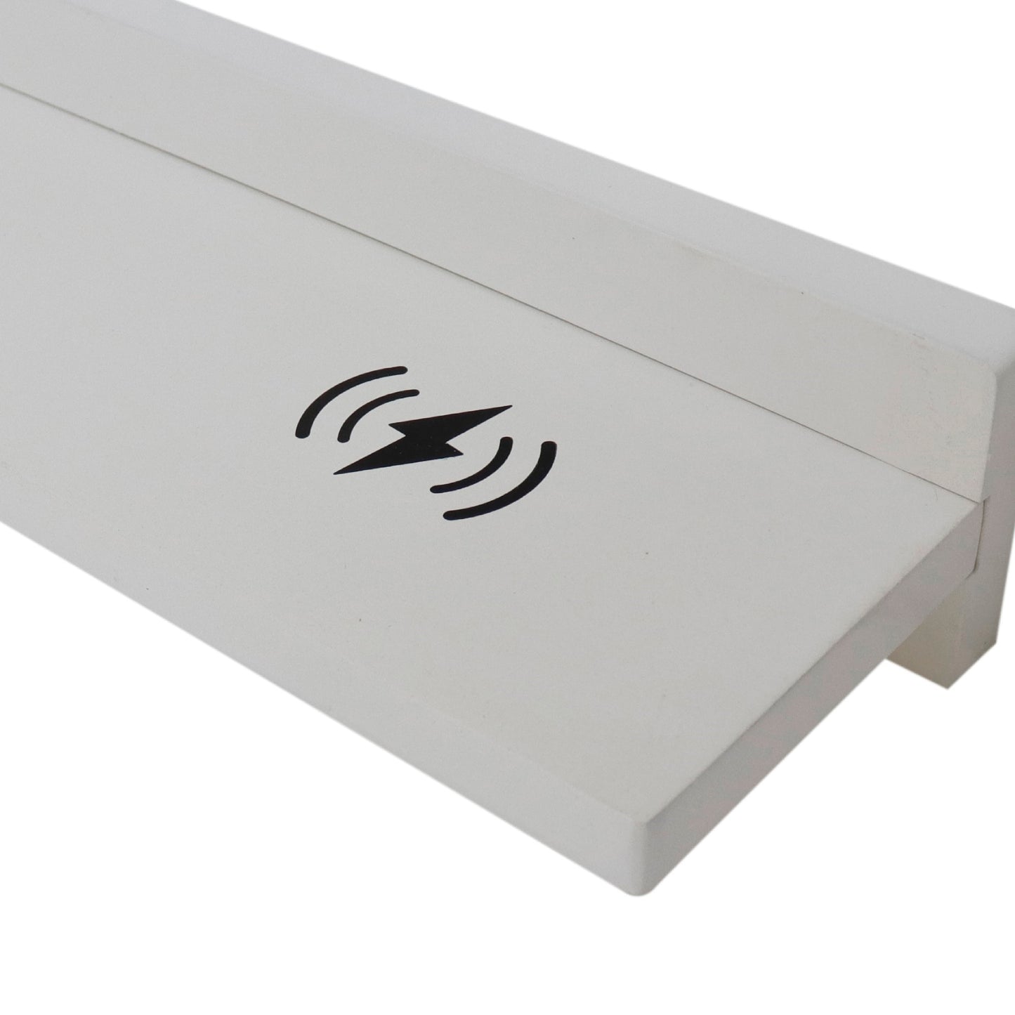 35" Wireless Charging Shelf and Frameless Mirror Set