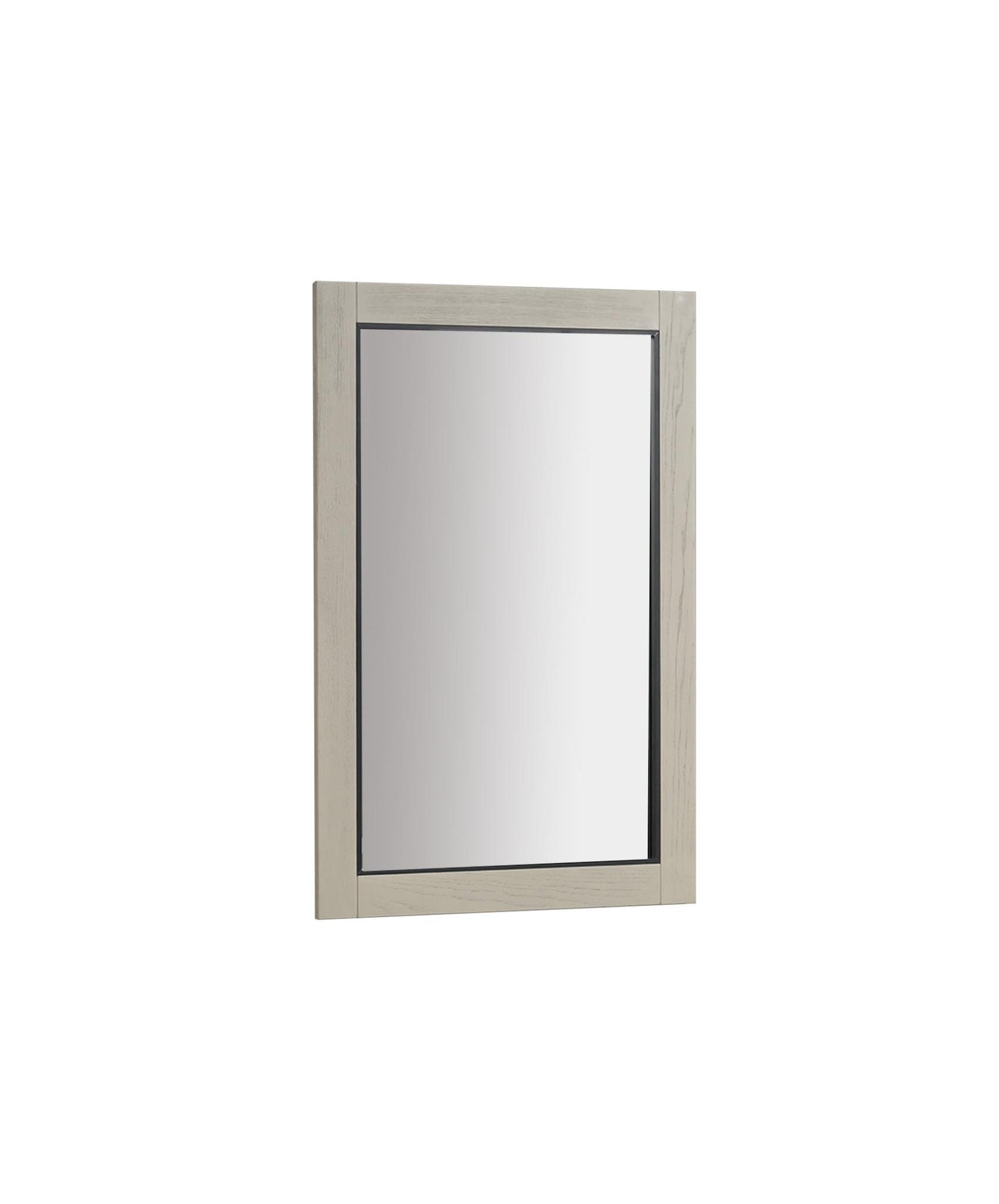24"x36" LIGHT OAK MIRROR