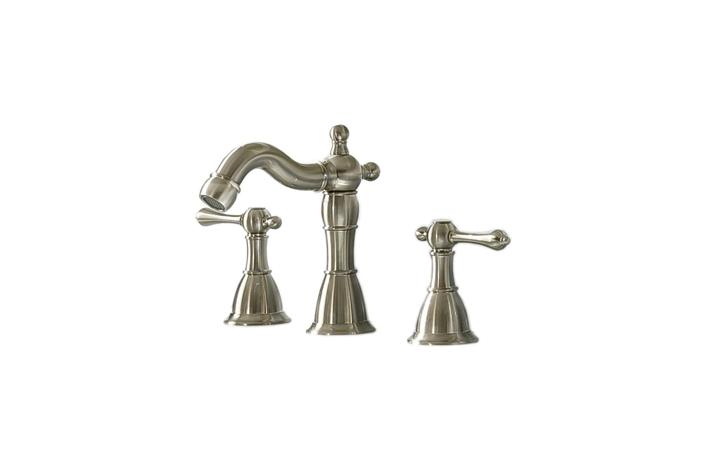 8" UPC WIDESPREAD FAUCET WITH DRAIN--BRUSHED NICKLE