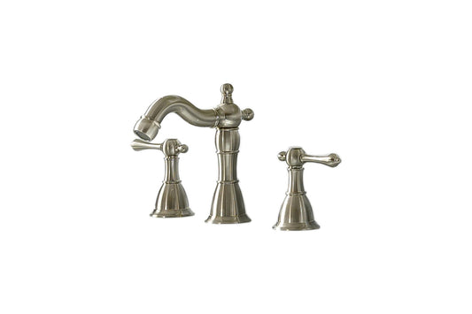 8" UPC WIDESPREAD FAUCET WITH DRAIN--BRUSHED NICKLE