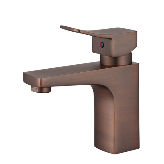 UPC FAUCET WITH DRAIN-BROWN BRONZE
