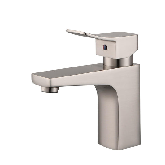 UPC FAUCET WITH DRAIN-BRUSHED NICKEL