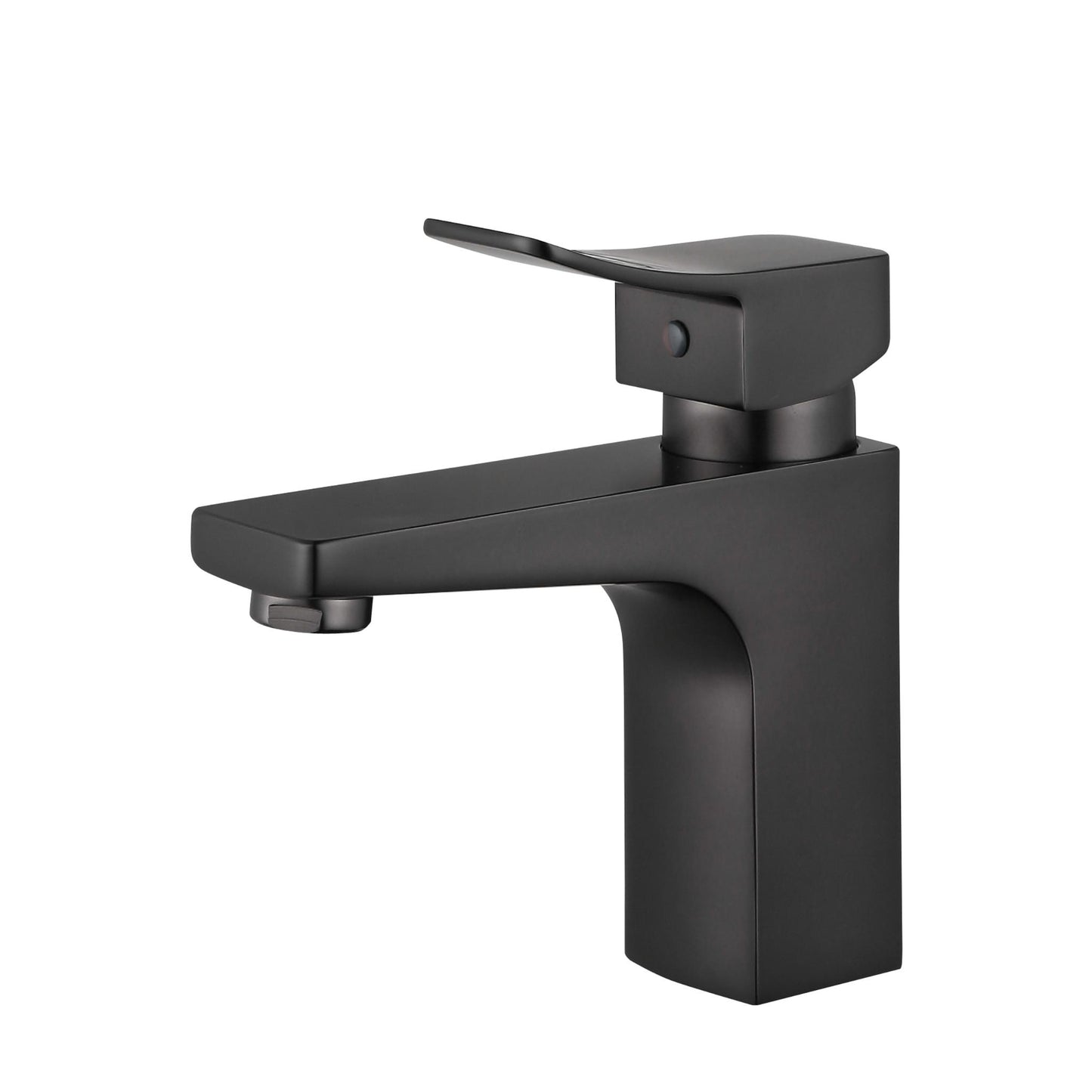 UPC FAUCET WITH DRAIN-OIL RUBBER BLACK