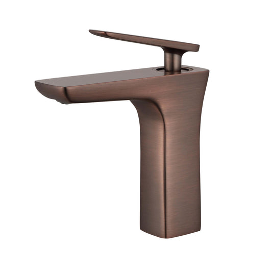 UPC FAUCET WITH DRAIN-BROWN BRONZE