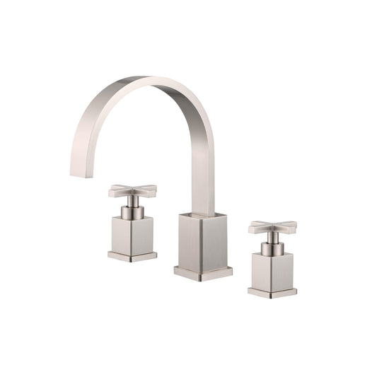 UPC FAUCET WITH DRAIN-BRUSHED NICKEL