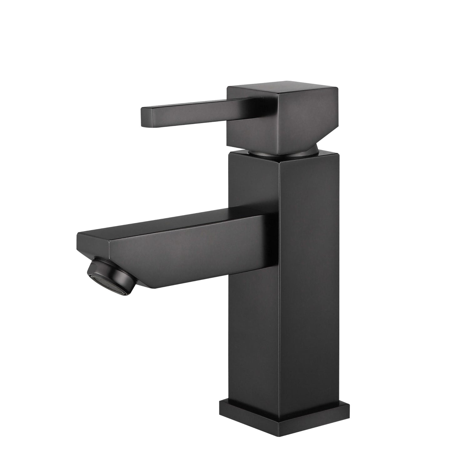 UPC FAUCET WITH DRAIN-OIL RUBBER BLACK
