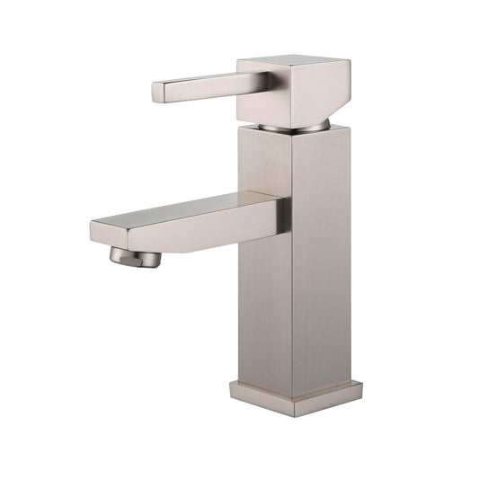 UPC FAUCET WITH DRAIN-BRUSHED NICKEL