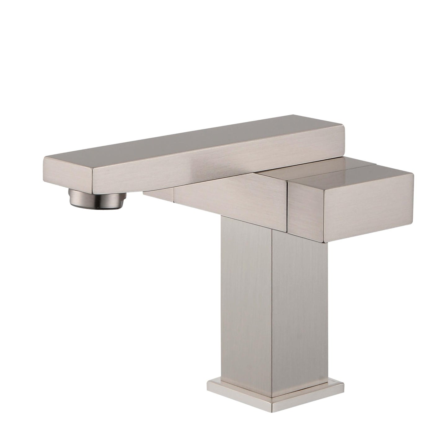 UPC FAUCET WITH DRAIN-BRUSHED NICKEL