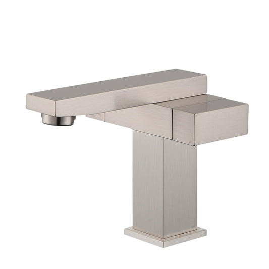 UPC FAUCET WITH DRAIN-BRUSHED NICKEL