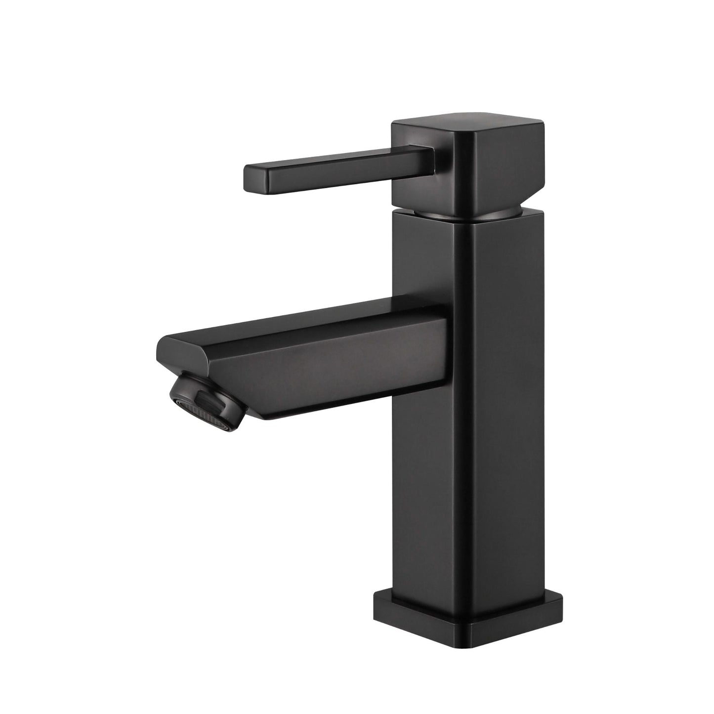 UPC FAUCET WITH DRAIN-OIL RUBBER BLACK