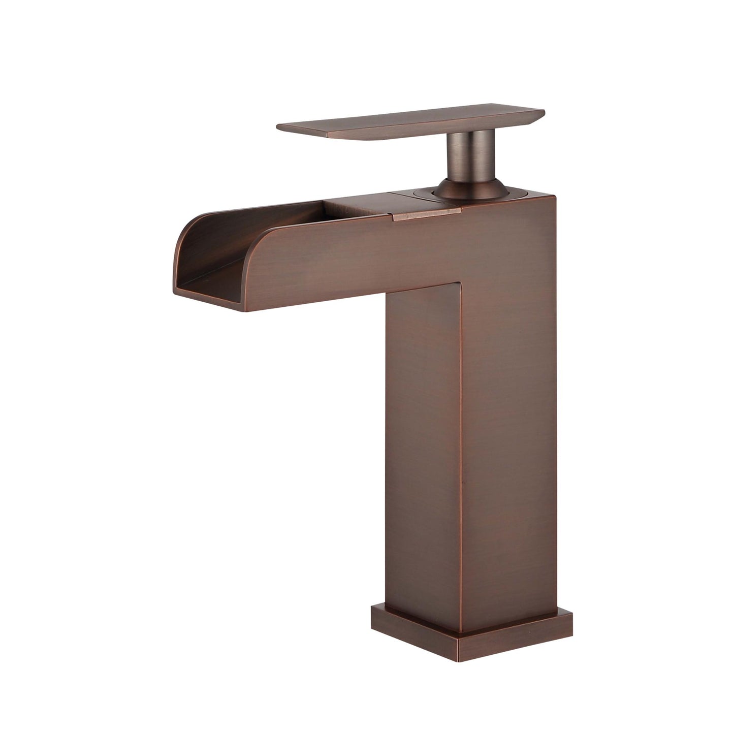 UPC FAUCET WITH DRAIN-BROWN BRONZE