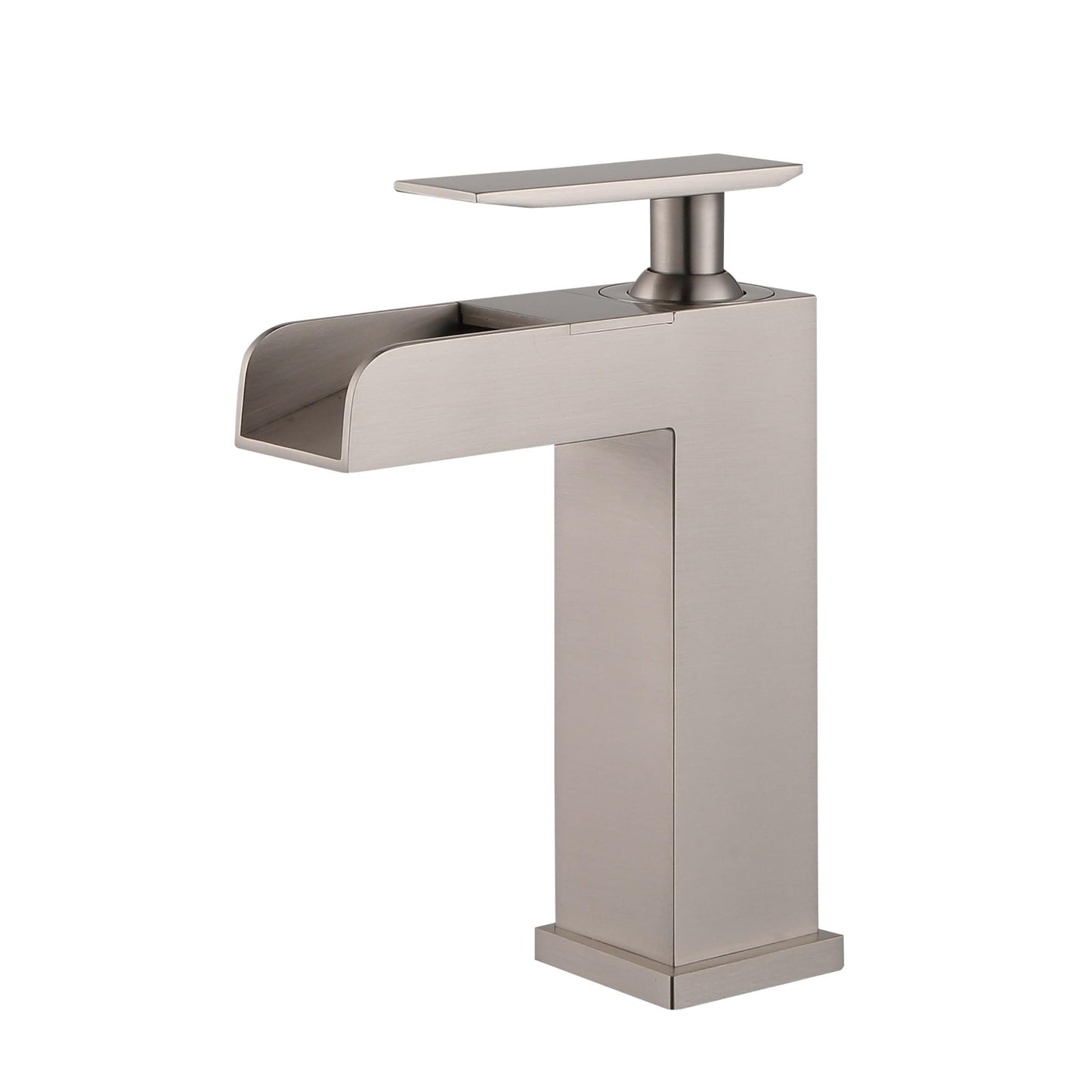 UPC FAUCET WITH DRAIN-BRUSHED NICKEL