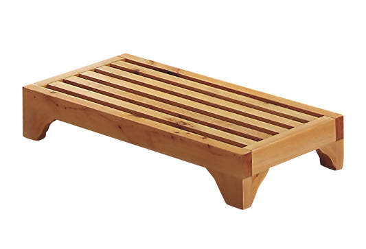 4" Modern Wooden Stepping Stool  Multi-Purpose Accessory