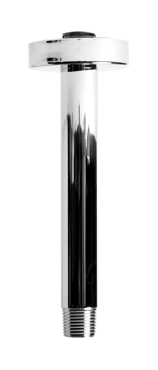 Polished Chrome 6" Round Ceiling Shower Arm
