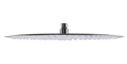 Solid Brushed Stainless Steel 16" Round Ultra Thin Rain Shower Head