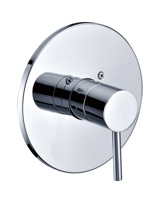 Polished Chrome Pressure Balanced Round Shower Mixer