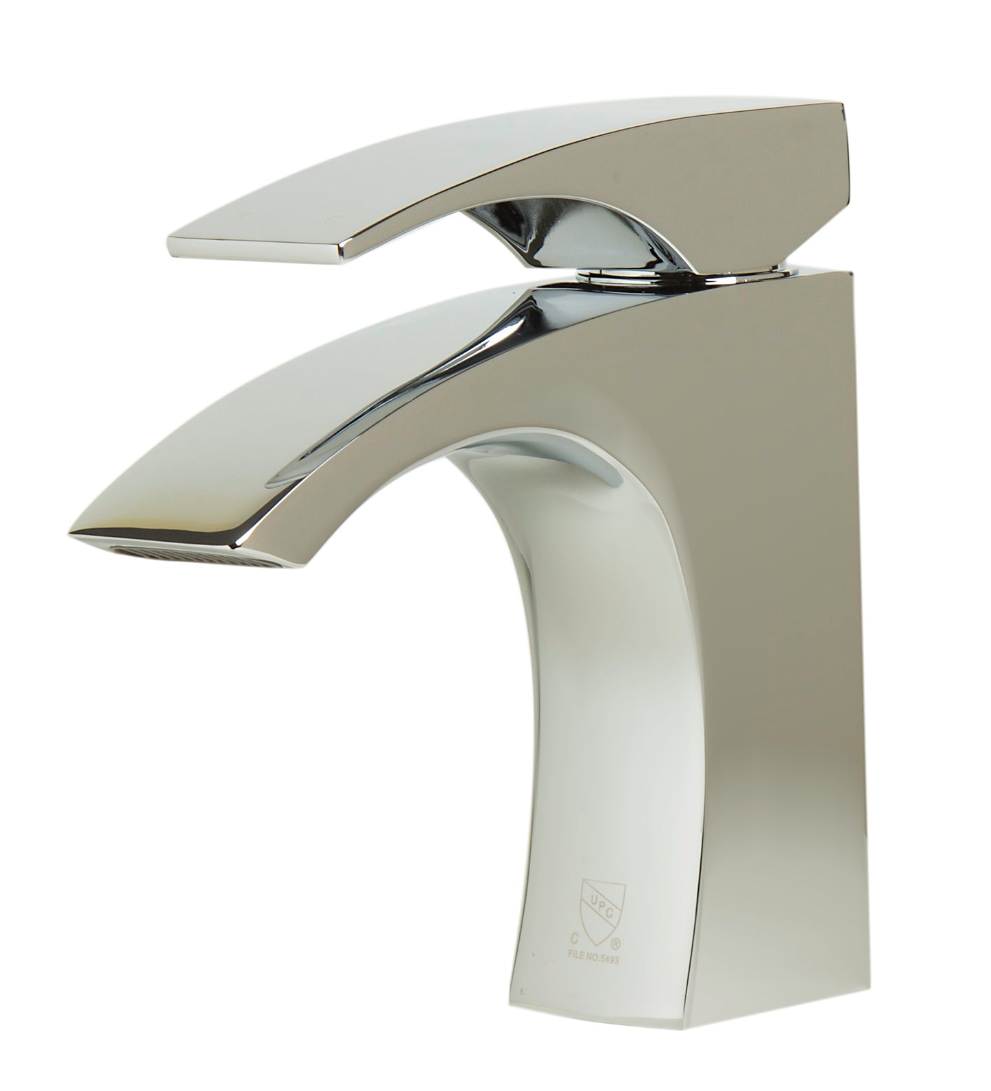 Polished Chrome Single Lever Bathroom Faucet