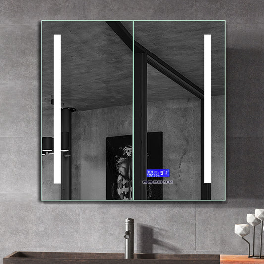26" x 30" Double Door LED Light Bluetooth Medicine Cabinet